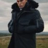 SikSilk Black Parka