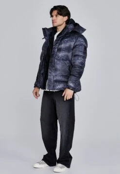 SikSilk Grey Puffer Jacket 9 SikSilk Grey Puffer Jacket -Modern Men Wear Shop SS 27471 3