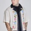 SikSilk Ecru Resort Shirt -Modern Men Wear Shop SS 27531 1