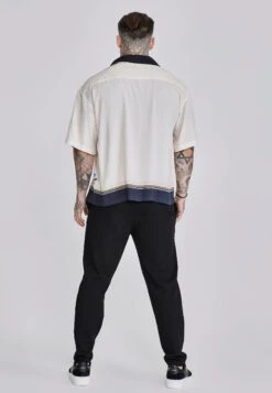 SikSilk Ecru Resort Shirt -Modern Men Wear Shop SS 27531 5