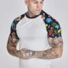 SikSilk Ecru Raglan T-Shirt