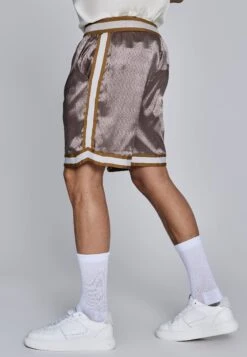 SikSilk Brown Resort Shorts 8 SikSilk Brown Resort Shorts -Modern Men Wear Shop SS 27566 3