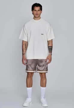SikSilk Brown Resort Shorts 9 SikSilk Brown Resort Shorts -Modern Men Wear Shop SS 27566 4