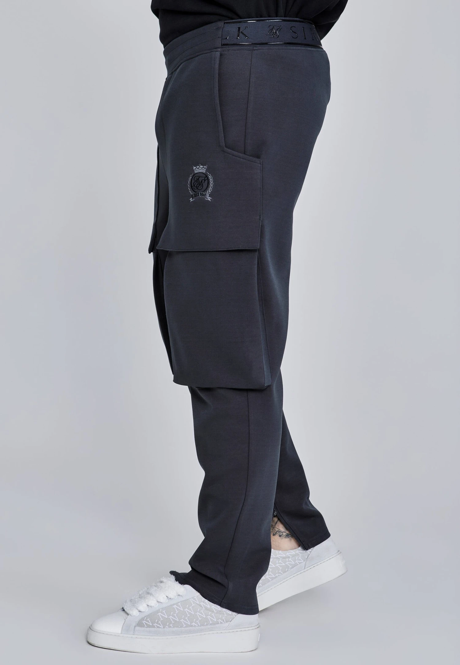 SikSilk Grey Utility Pants 4 SikSilk Grey Utility Pants - Image 2