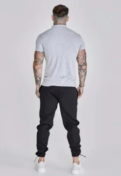 SikSilk Grey Smart Polo -Modern Men Wear Shop SS 27751 5