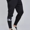 SikSilk Black Muscle Fit Joggers