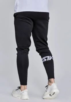 SikSilk Black Muscle Fit Joggers -Modern Men Wear Shop SS 27838 3