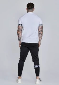 SikSilk Black Muscle Fit Joggers -Modern Men Wear Shop SS 27838 5
