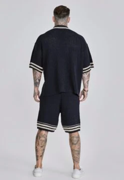 SikSilk Knitted Shirt -Modern Men Wear Shop SS 27883 5