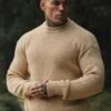SikSilk Ecru Knitted Sweater