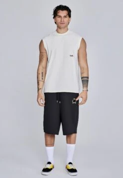 SikSilk Ecru Red Vest -Modern Men Wear Shop SS 27953 3