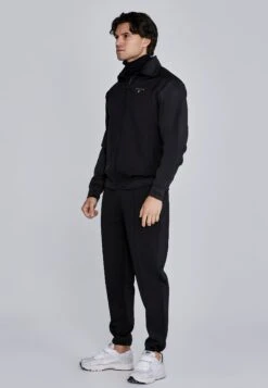 SikSilk Black Track Top -Modern Men Wear Shop SS 27970 4