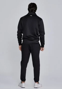 SikSilk Black Track Top -Modern Men Wear Shop SS 27970 5