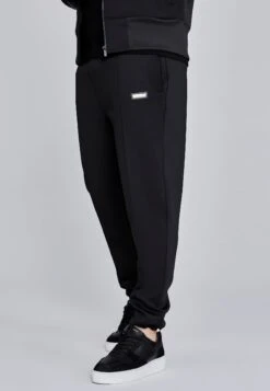 SikSilk Black Smart Joggers
