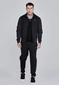 SikSilk Black Smart Joggers -Modern Men Wear Shop SS 27971 4