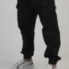 SikSilk Black Regular Fit Cargos