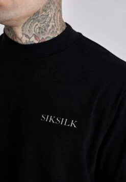 SikSilk Black Graphic T-Shirt -Modern Men Wear Shop SS 28000 2