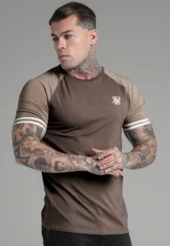SikSilk Brown Tournament T-Shirt