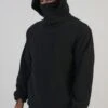 SikSilk Black Polar Fleece Hoodie