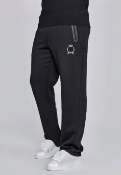 SikSilk Black Track Pants