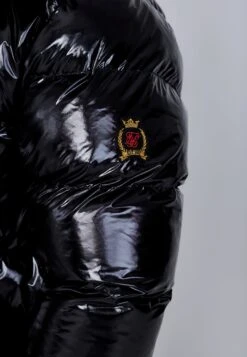 SikSilk Black High Shine Puffer Jacket 10 SikSilk Black High Shine Puffer Jacket -Modern Men Wear Shop SS 28238 2