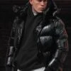 SikSilk Black High Shine Puffer Jacket -Modern Men Wear Shop SS 28238 6