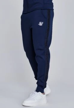 SikSilk Navy Hoodie And Joggers Set 9 SikSilk Navy Hoodie And Joggers Set -Modern Men Wear Shop SS 28333 3