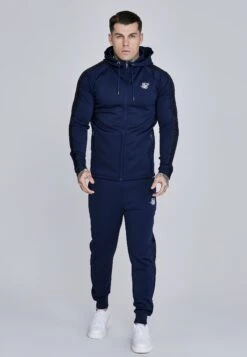 SikSilk Navy Hoodie And Joggers Set 10 SikSilk Navy Hoodie And Joggers Set -Modern Men Wear Shop SS 28333 4