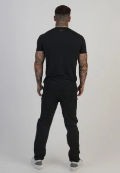 SikSilk Black Slim Fit Jeans -Modern Men Wear Shop SS 28389 5