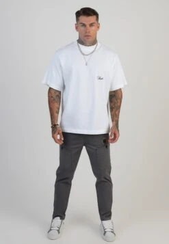 SikSilk Grey Smart Cargos -Modern Men Wear Shop SS 28432 4