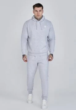 SikSilk Grey Marl Hoodie And Joggers Set -Modern Men Wear Shop SS 28540 4
