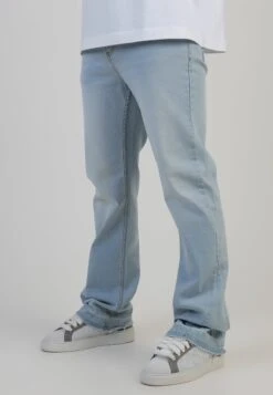 SikSilk Light Blue Flare Fit Jeans