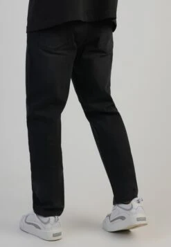 SikSilk Black Tapered Fit Jeans -Modern Men Wear Shop SS 28664 3
