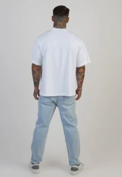 SikSilk Light Blue Tapered Fit Jeans -Modern Men Wear Shop SS 28665 5