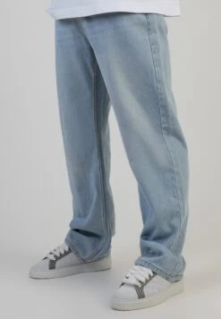 SikSilk Light Blue Loose Fit Jeans
