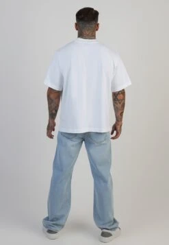 SikSilk Light Blue Loose Fit Jeans -Modern Men Wear Shop SS 28669 5