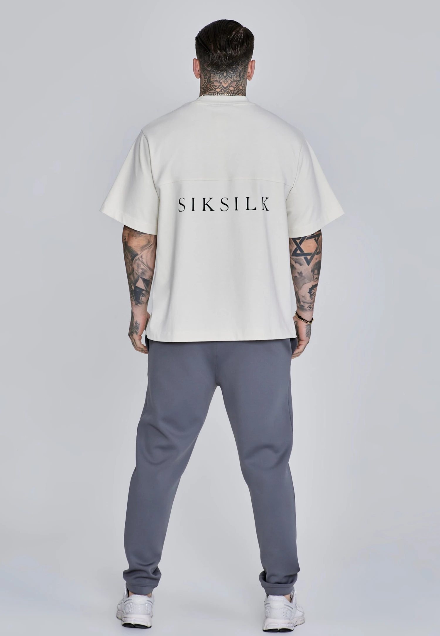 SikSilk Dark Grey Essentials Pleated Pants 7 SikSilk Dark Grey Essentials Pleated Pants - Image 5