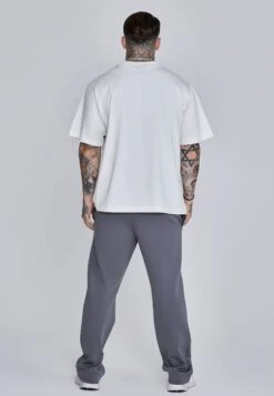 SikSilk Dark Grey Essentials Poly Track Pants -Modern Men Wear Shop SS 28752 5